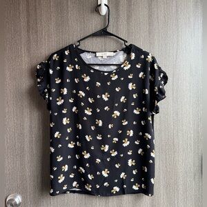 LOFT Floral Blouse - XS Petite